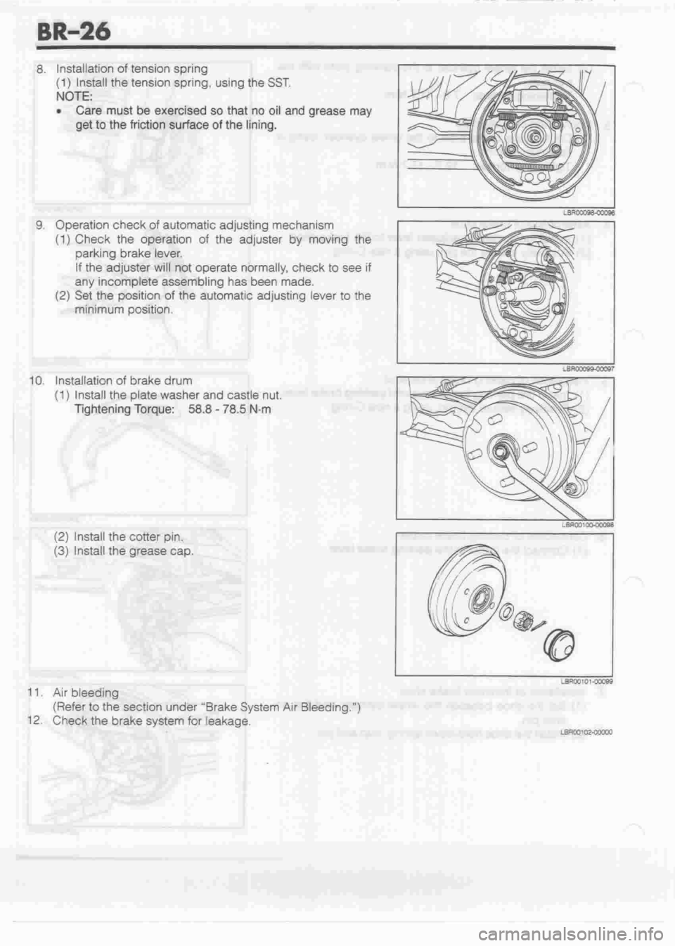 DAIHATSU CUORE 1998  Service Repair Manual 