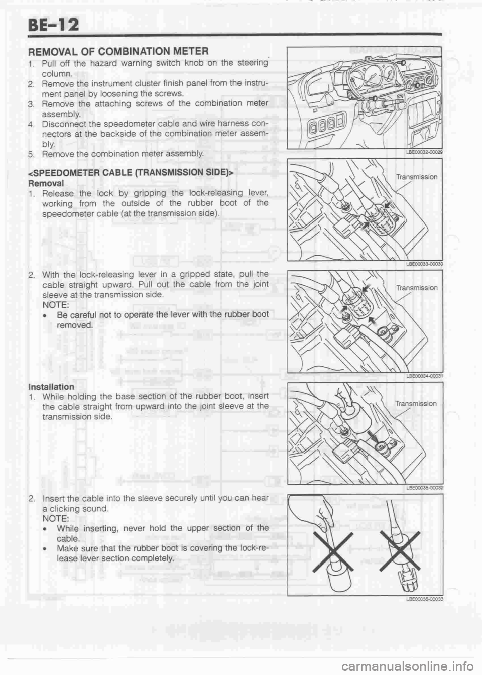 DAIHATSU CUORE 1998  Service Repair Manual 