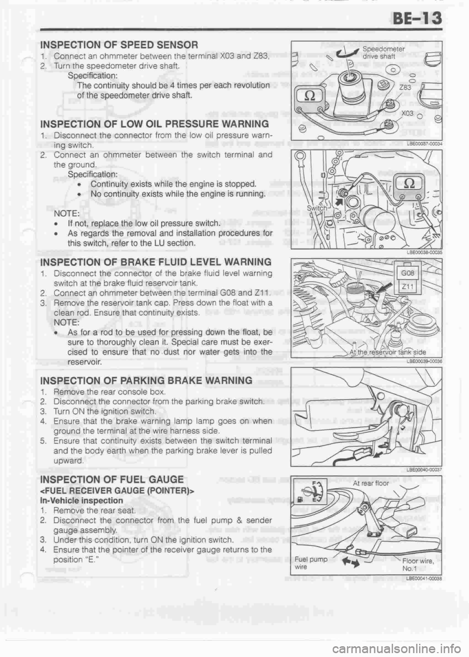 DAIHATSU CUORE 1998  Service Repair Manual 