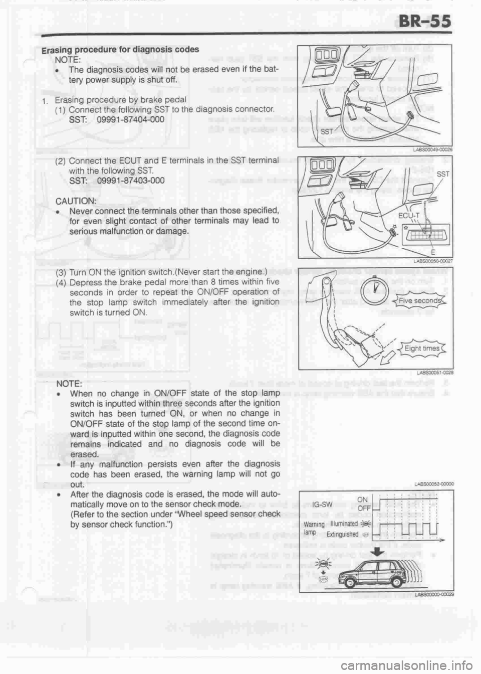 DAIHATSU CUORE 1998  Service Repair Manual 