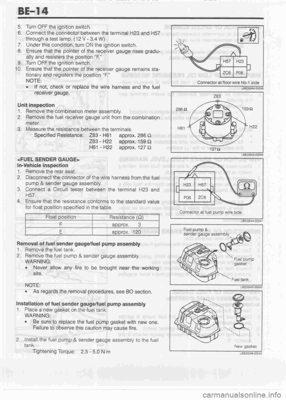 DAIHATSU CUORE 1998  Service Repair Manual 
