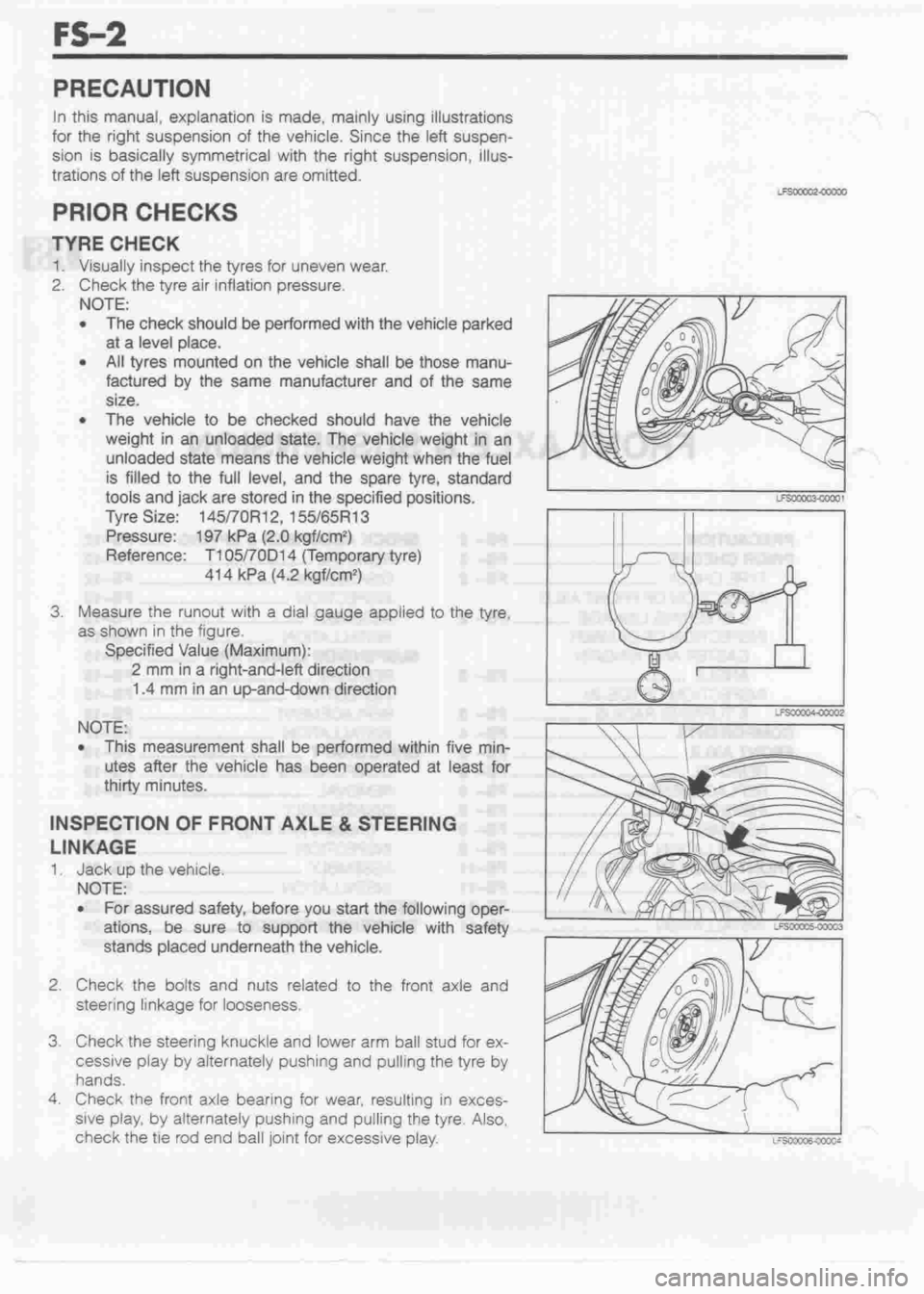 DAIHATSU CUORE 1998  Service Repair Manual 