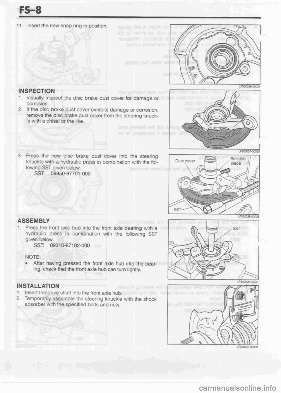 DAIHATSU CUORE 1998  Service Repair Manual 