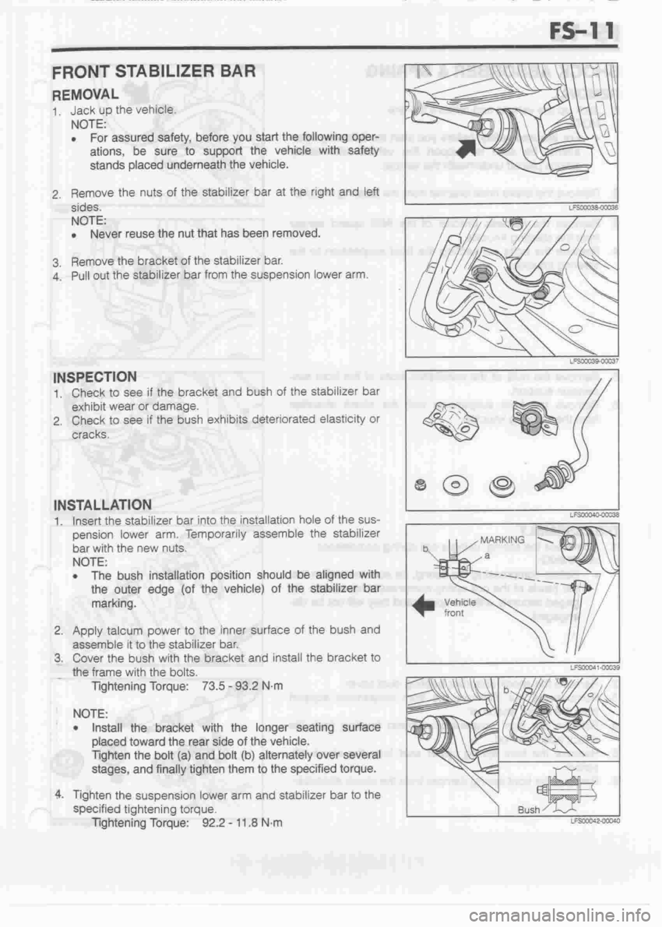 DAIHATSU CUORE 1998  Service Repair Manual 