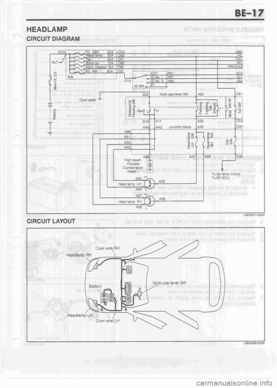 DAIHATSU CUORE 1998  Service Repair Manual 