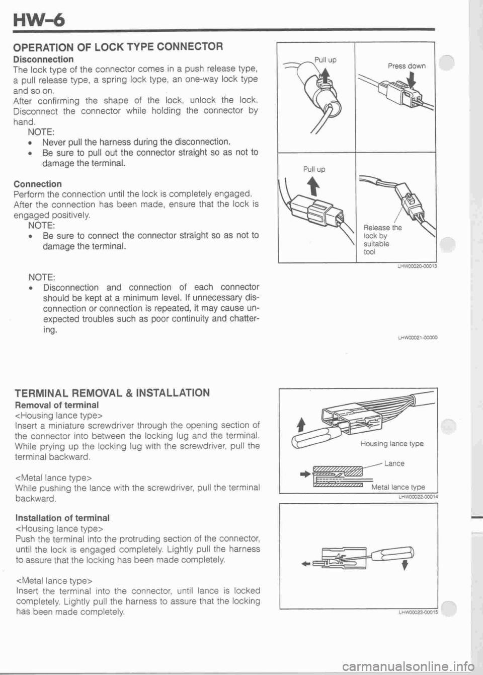 DAIHATSU CUORE 1998  Service Repair Manual 