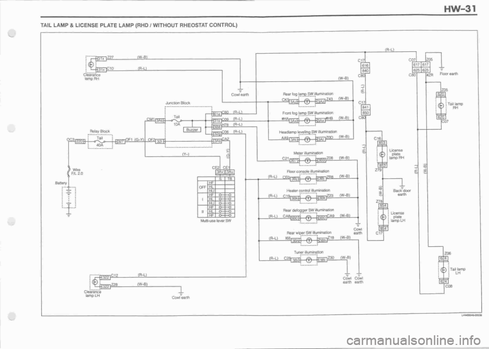 DAIHATSU CUORE 1998  Service Repair Manual 