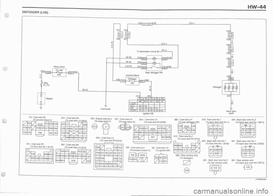 DAIHATSU CUORE 1998  Service Repair Manual 