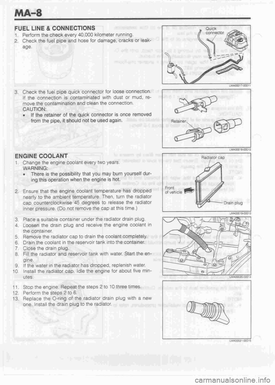 DAIHATSU CUORE 1998  Service Repair Manual 