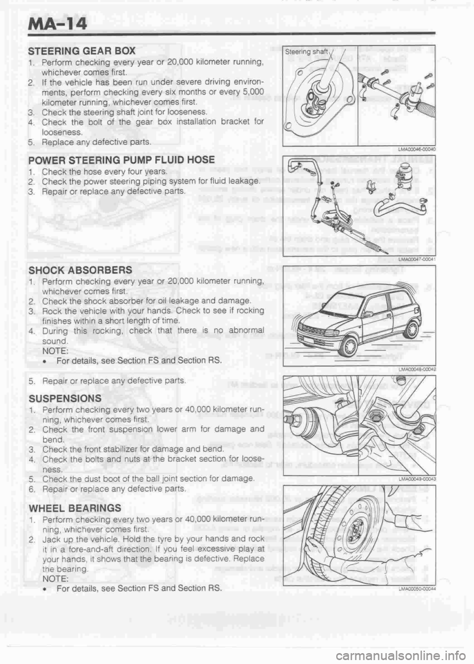DAIHATSU CUORE 1998  Service Repair Manual 