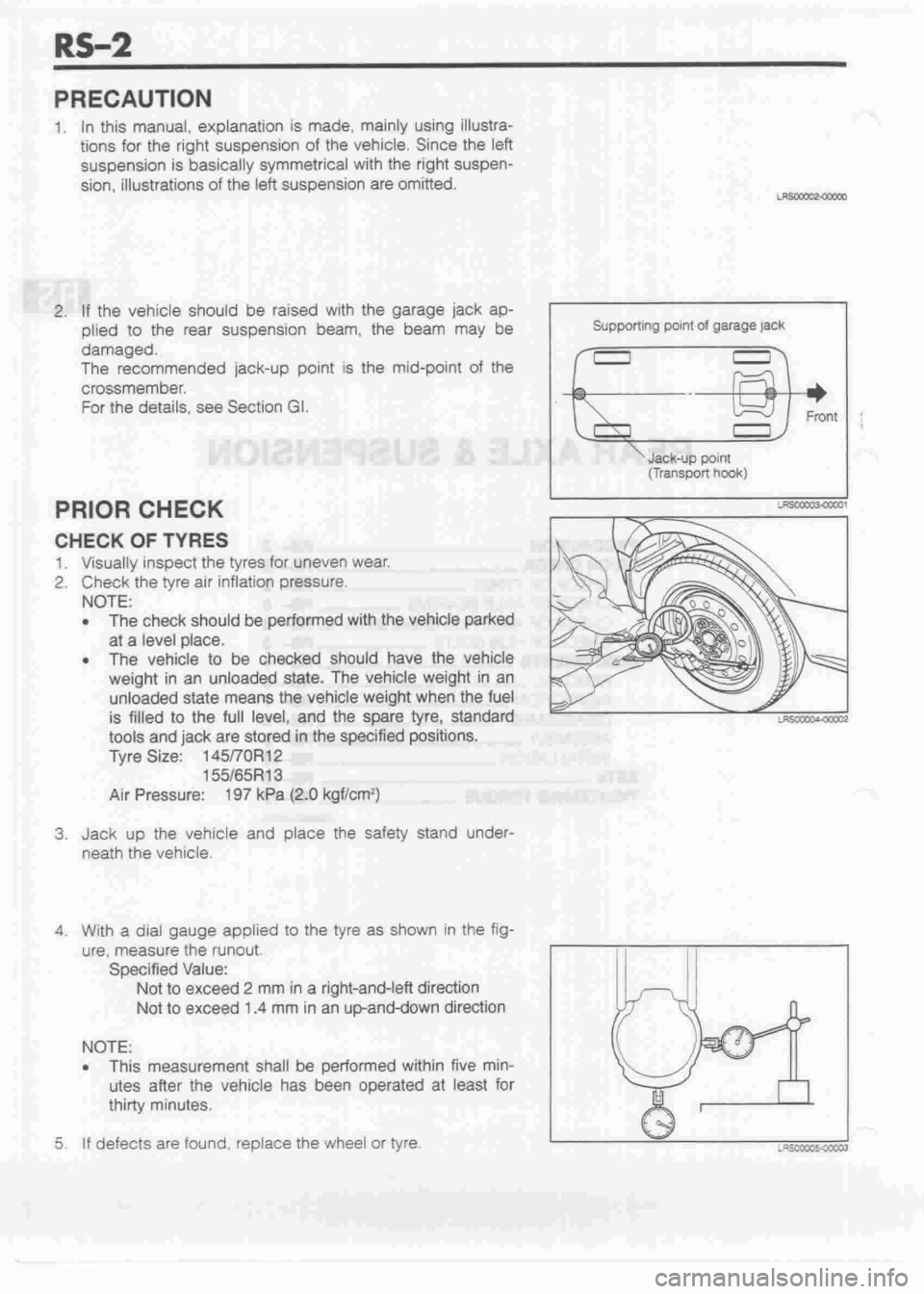 DAIHATSU CUORE 1998  Service Repair Manual 