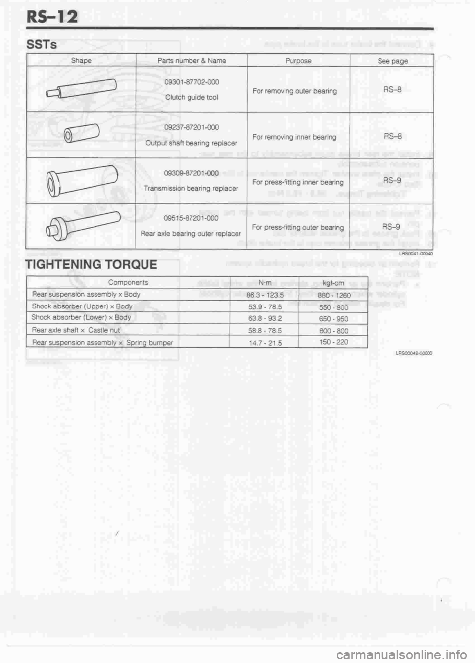 DAIHATSU CUORE 1998  Service Repair Manual 