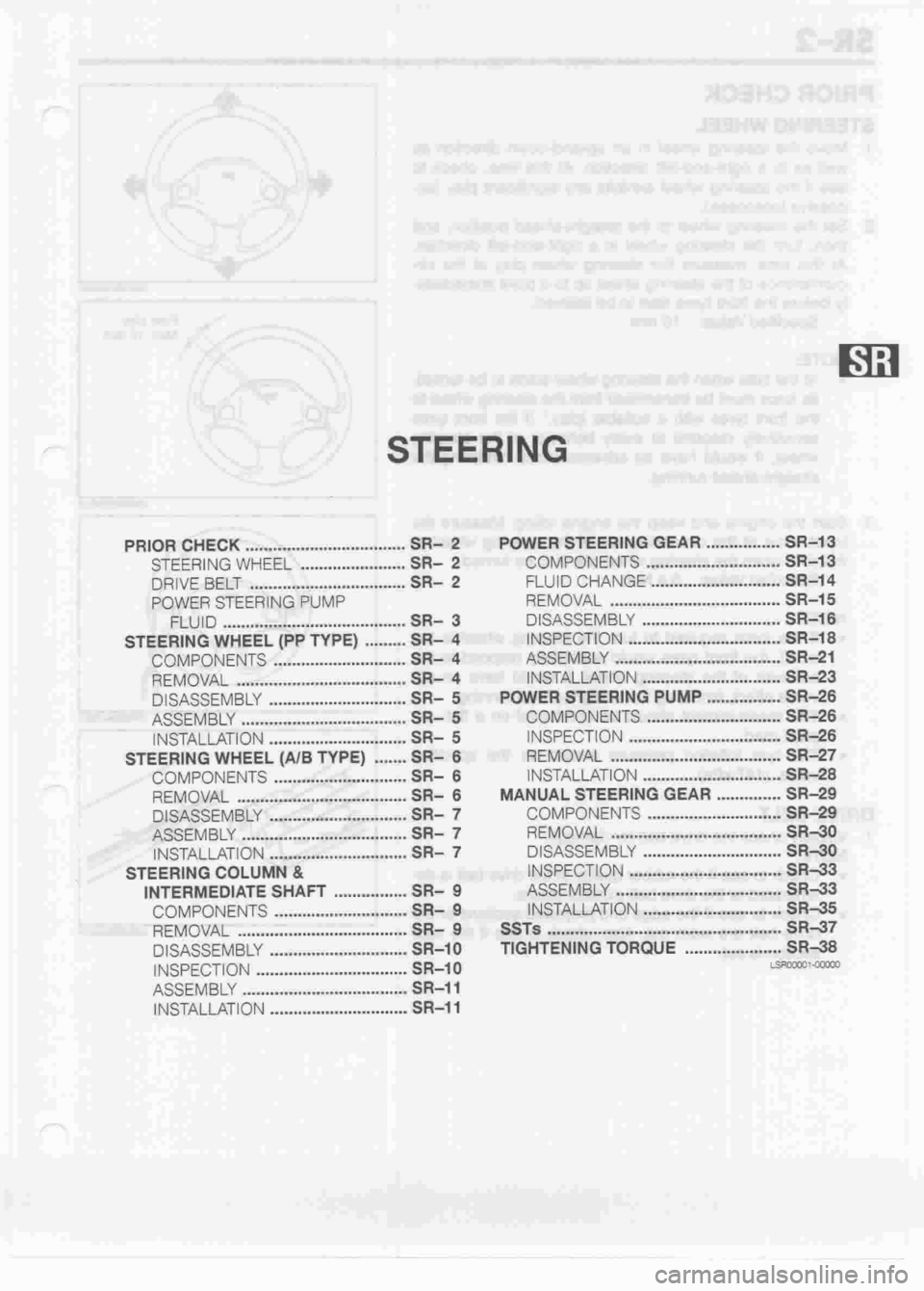 DAIHATSU CUORE 1998  Service Repair Manual 
