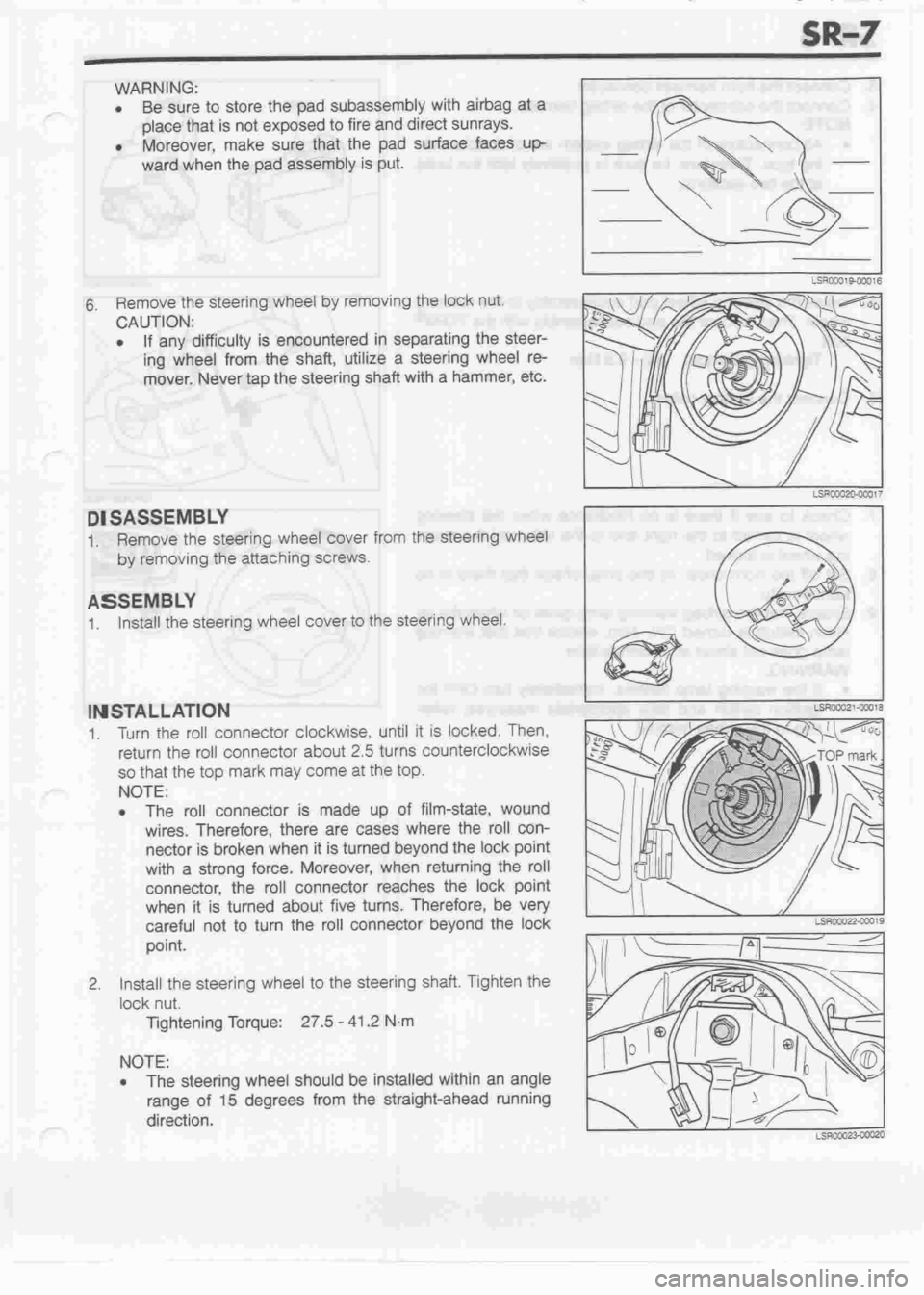 DAIHATSU CUORE 1998  Service Repair Manual 