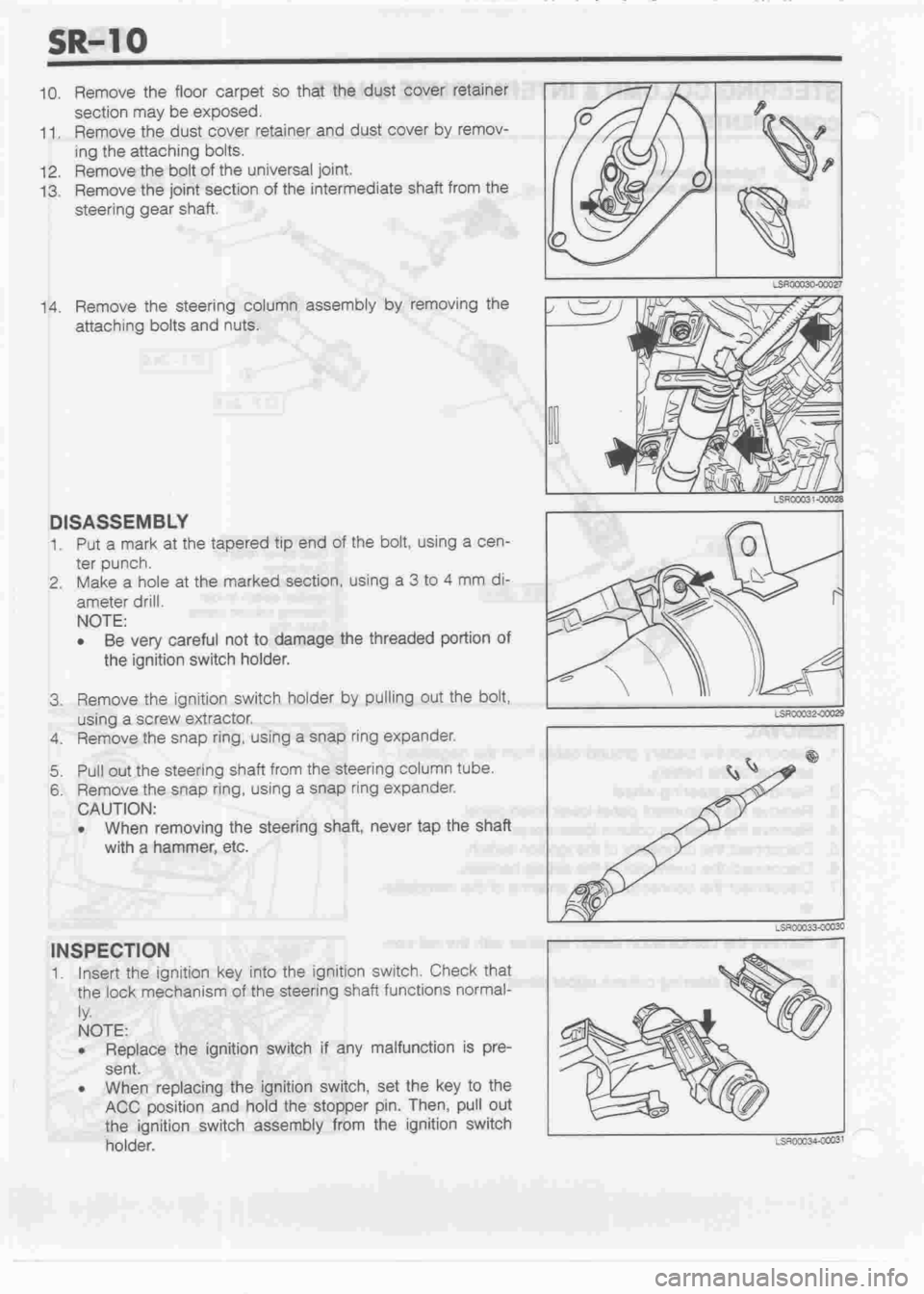 DAIHATSU CUORE 1998  Service Repair Manual 