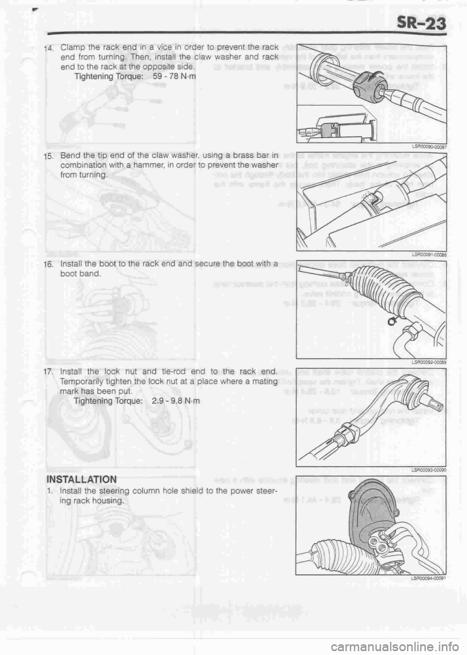 DAIHATSU CUORE 1998  Service Repair Manual 