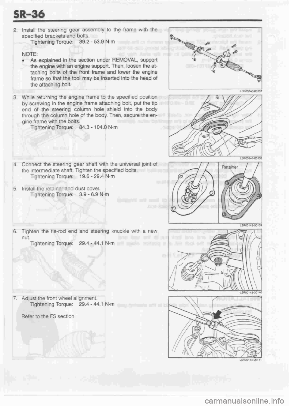 DAIHATSU CUORE 1998  Service Repair Manual 
