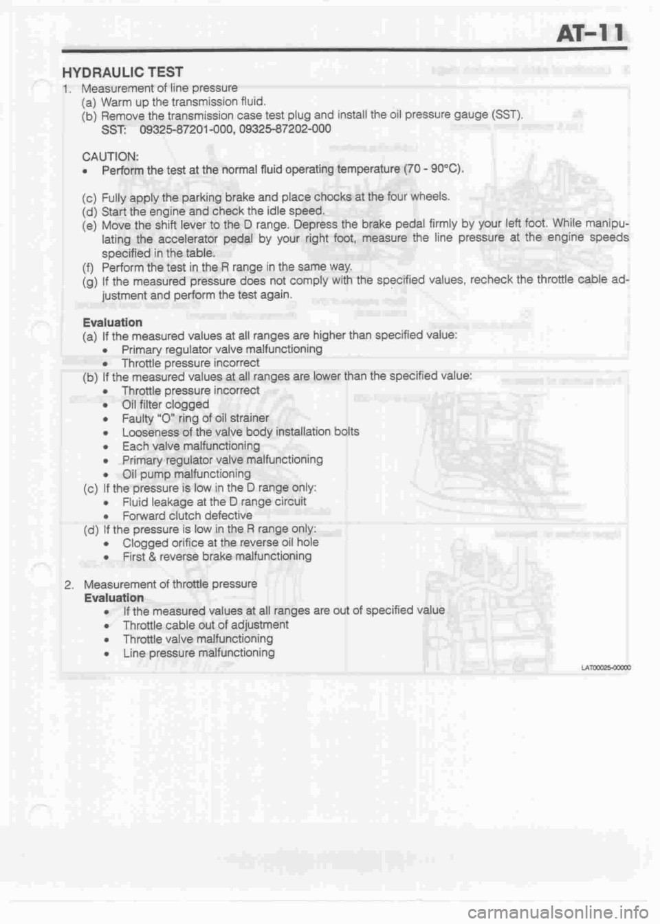 DAIHATSU CUORE 1998  Service Repair Manual 