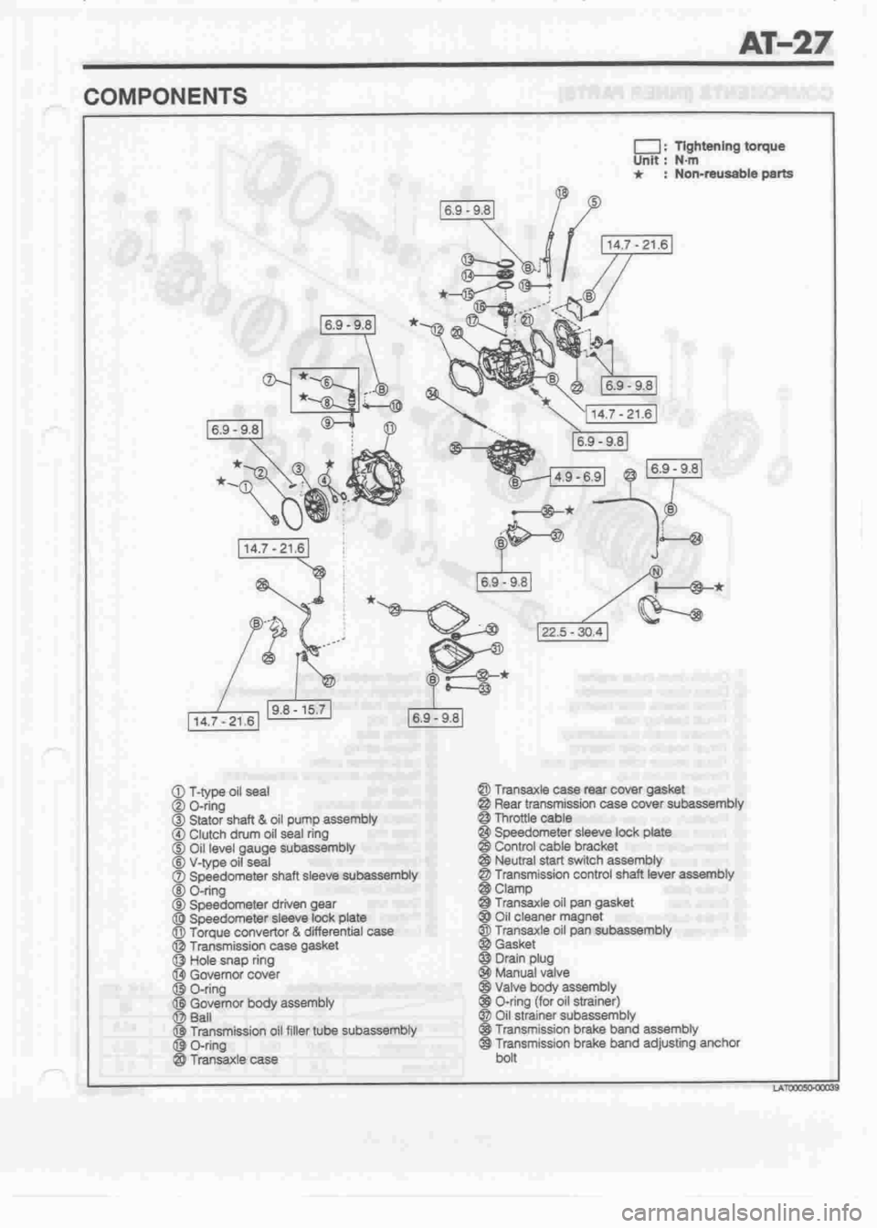 DAIHATSU CUORE 1998  Service Repair Manual 