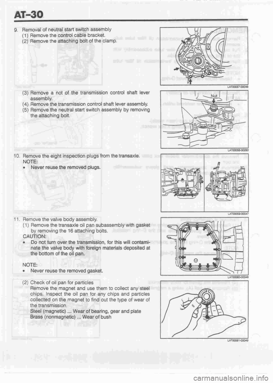 DAIHATSU CUORE 1998  Service Repair Manual 