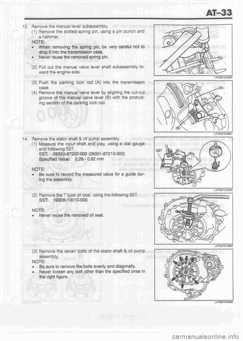 DAIHATSU CUORE 1998  Service Repair Manual 
