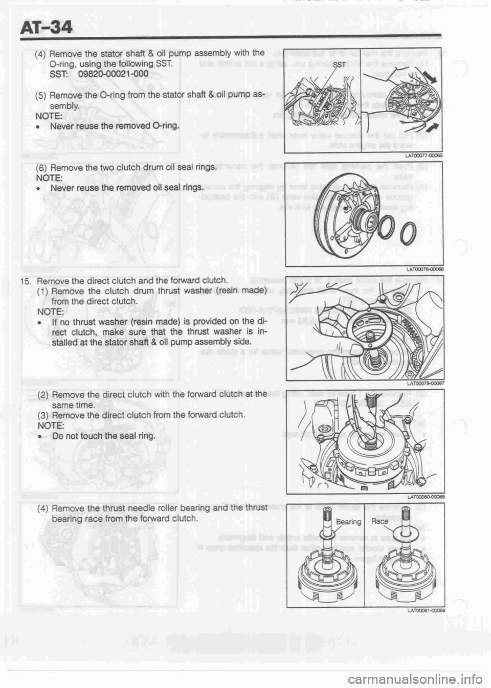 DAIHATSU CUORE 1998  Service Repair Manual 