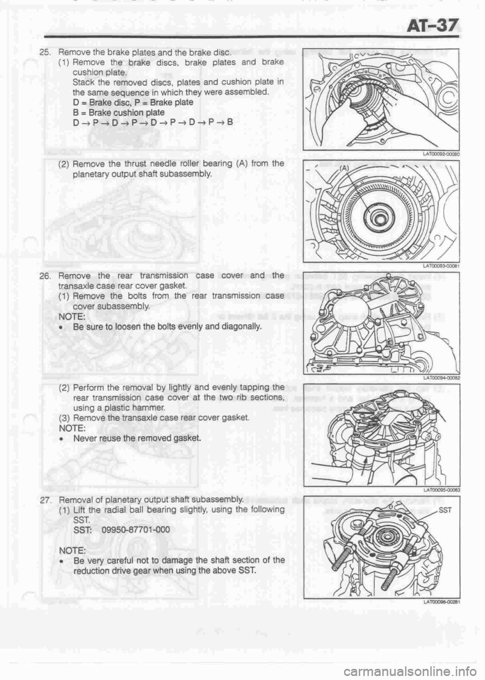 DAIHATSU CUORE 1998  Service Repair Manual 
