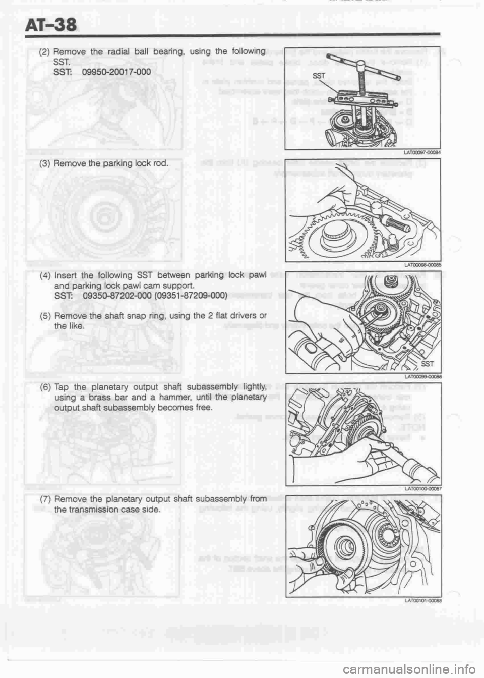 DAIHATSU CUORE 1998  Service Repair Manual 