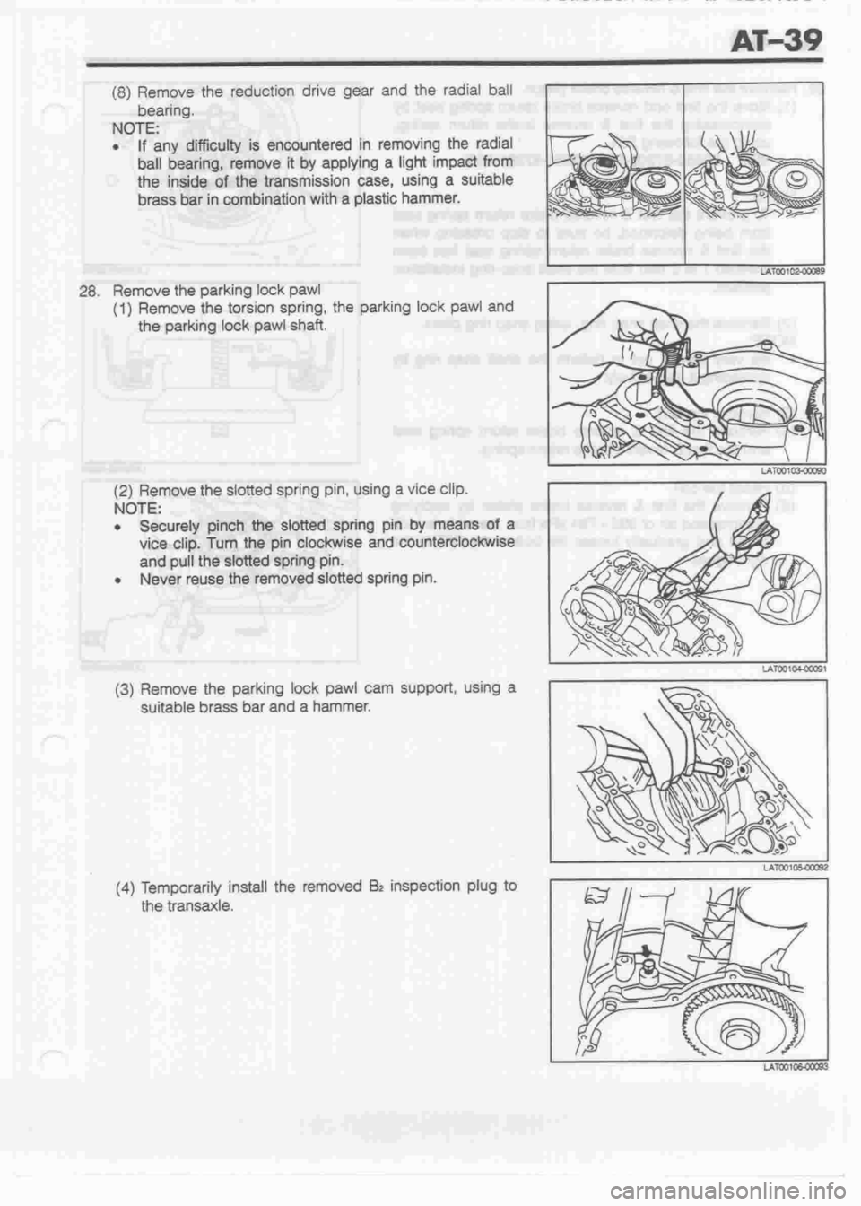 DAIHATSU CUORE 1998  Service Repair Manual 