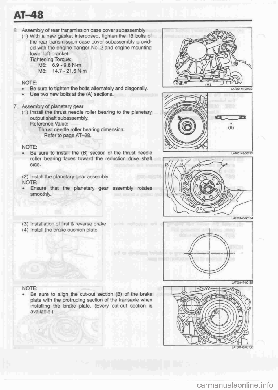 DAIHATSU CUORE 1998  Service Repair Manual 