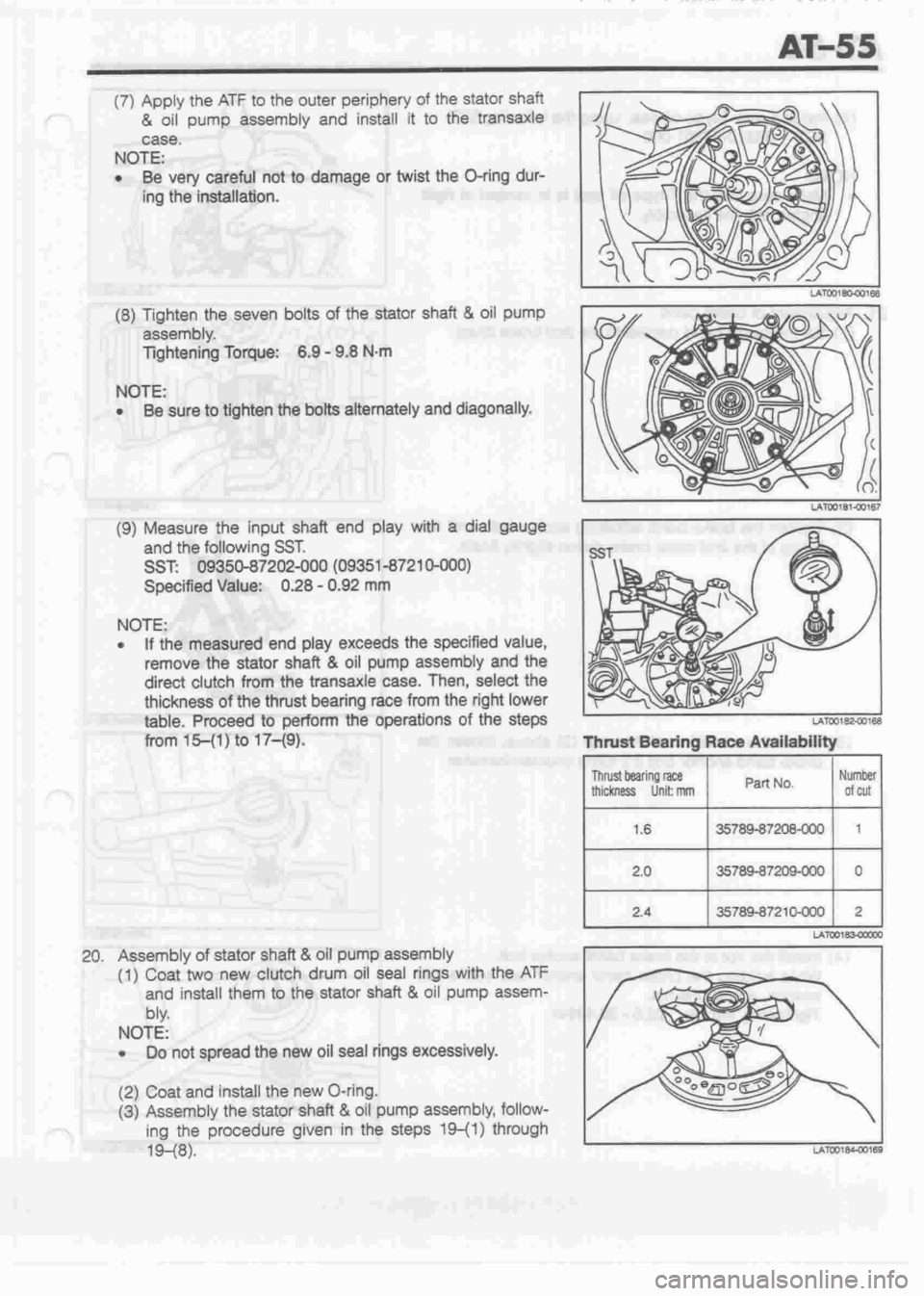 DAIHATSU CUORE 1998  Service Repair Manual 