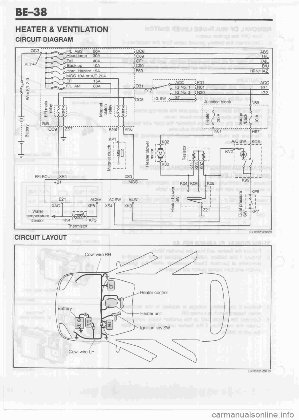 DAIHATSU CUORE 1998  Service Repair Manual 