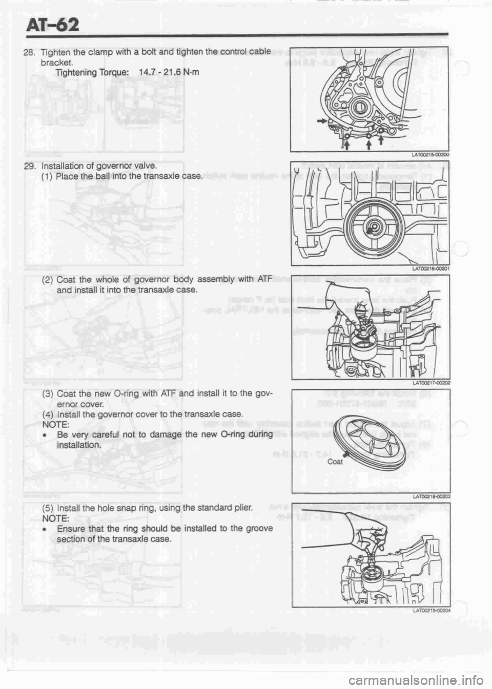 DAIHATSU CUORE 1998  Service Repair Manual 