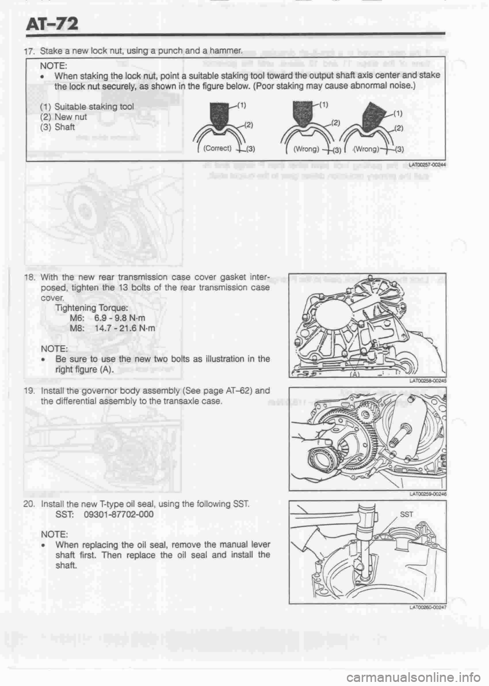 DAIHATSU CUORE 1998  Service Repair Manual 