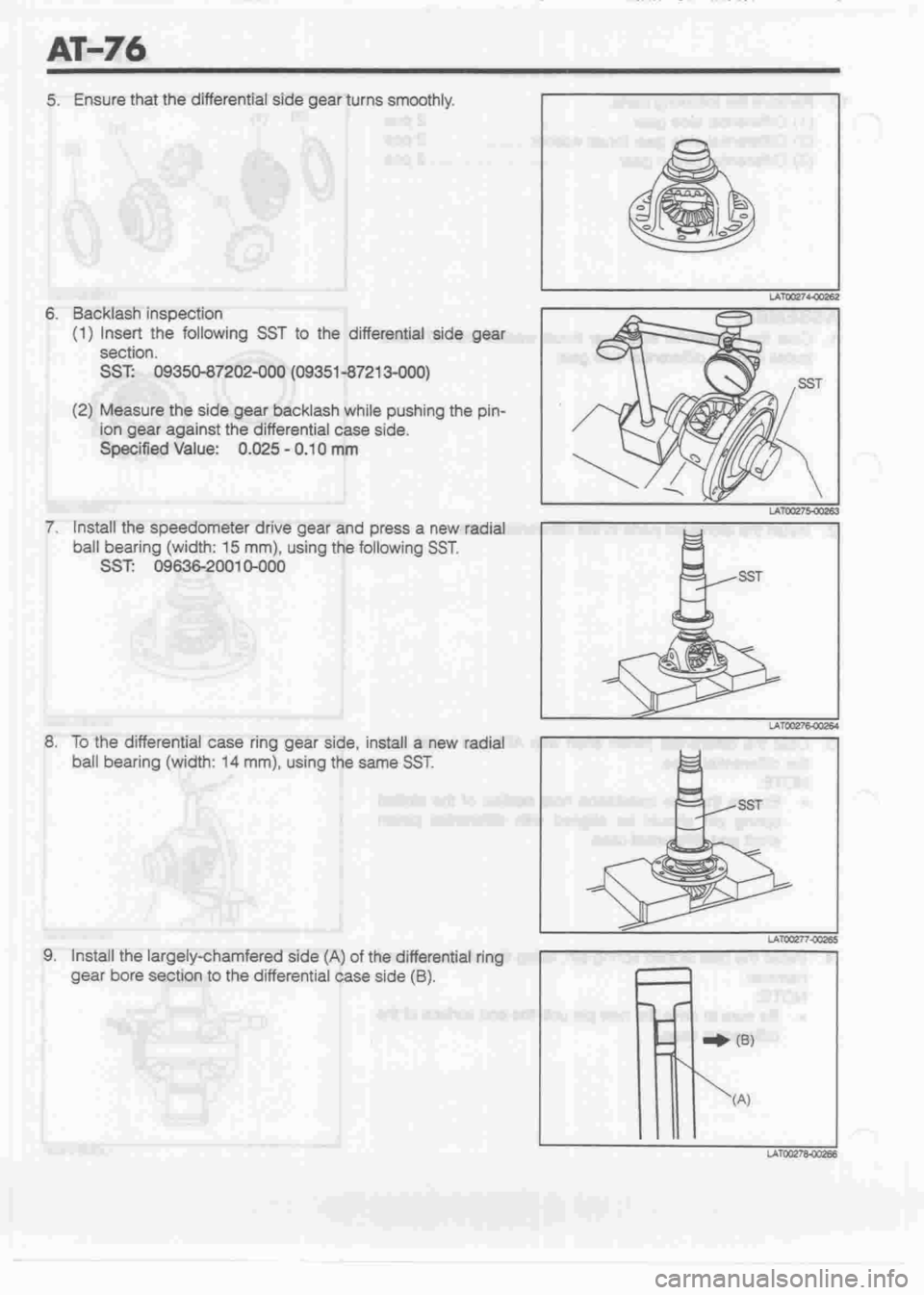 DAIHATSU CUORE 1998  Service Repair Manual 