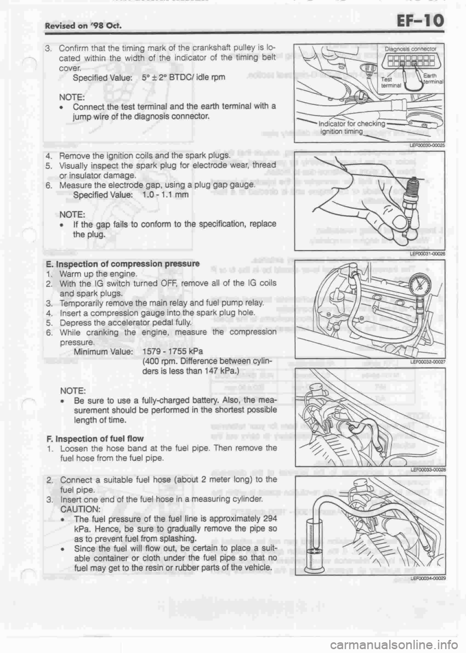 DAIHATSU CUORE 1998  Service Repair Manual 