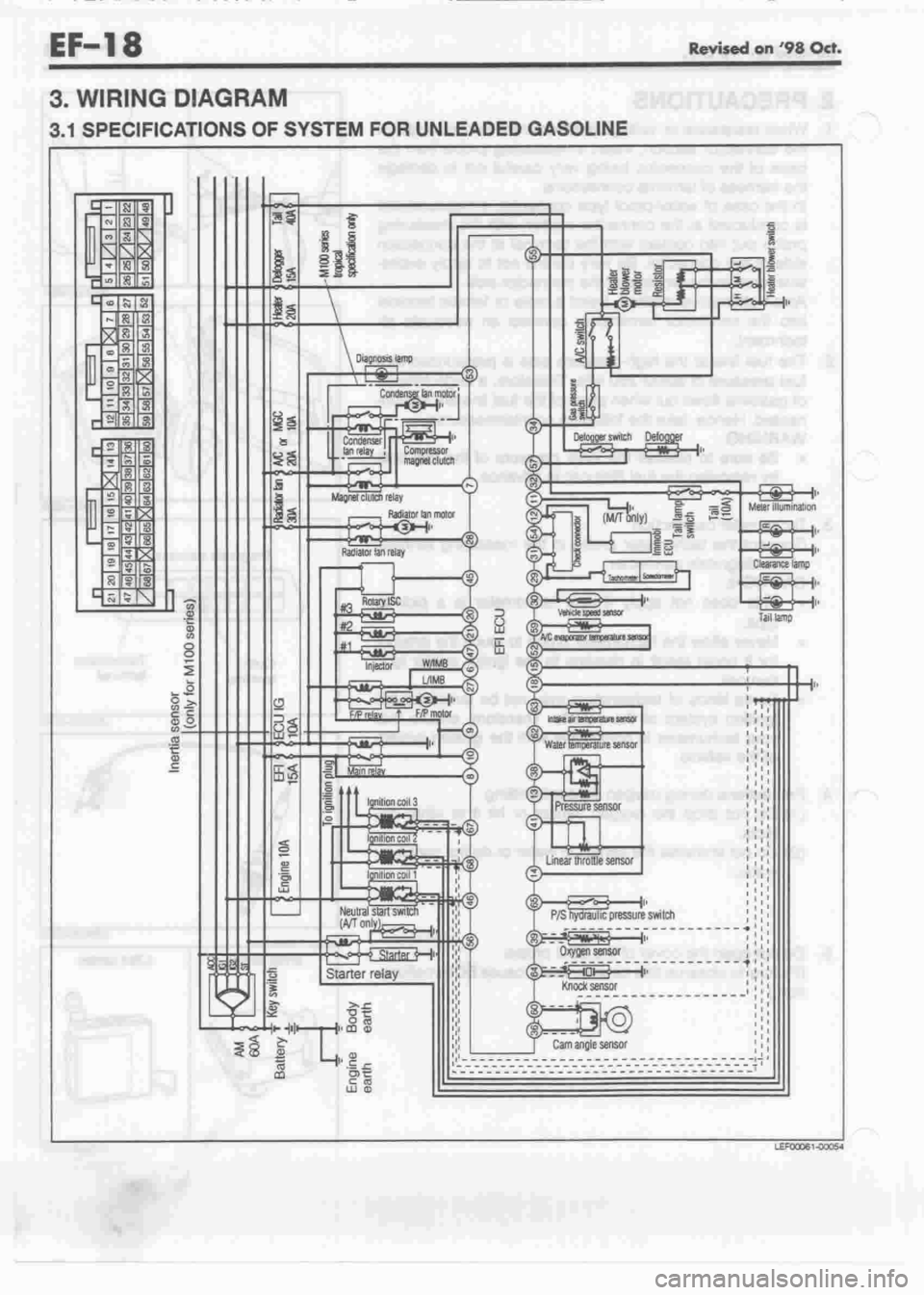 DAIHATSU CUORE 1998  Service Repair Manual 