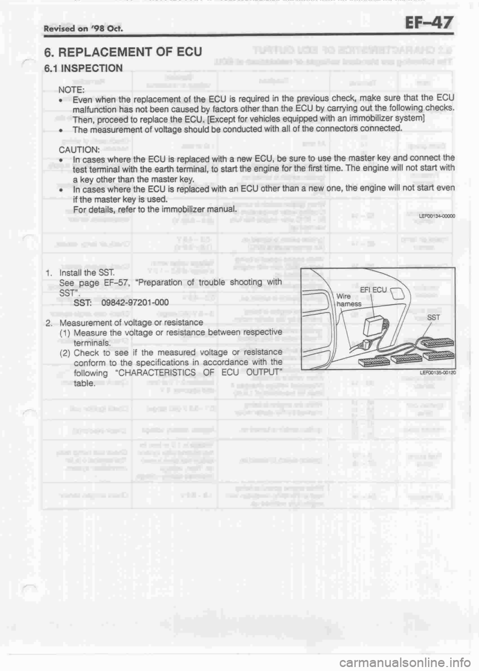 DAIHATSU CUORE 1998  Service Repair Manual 