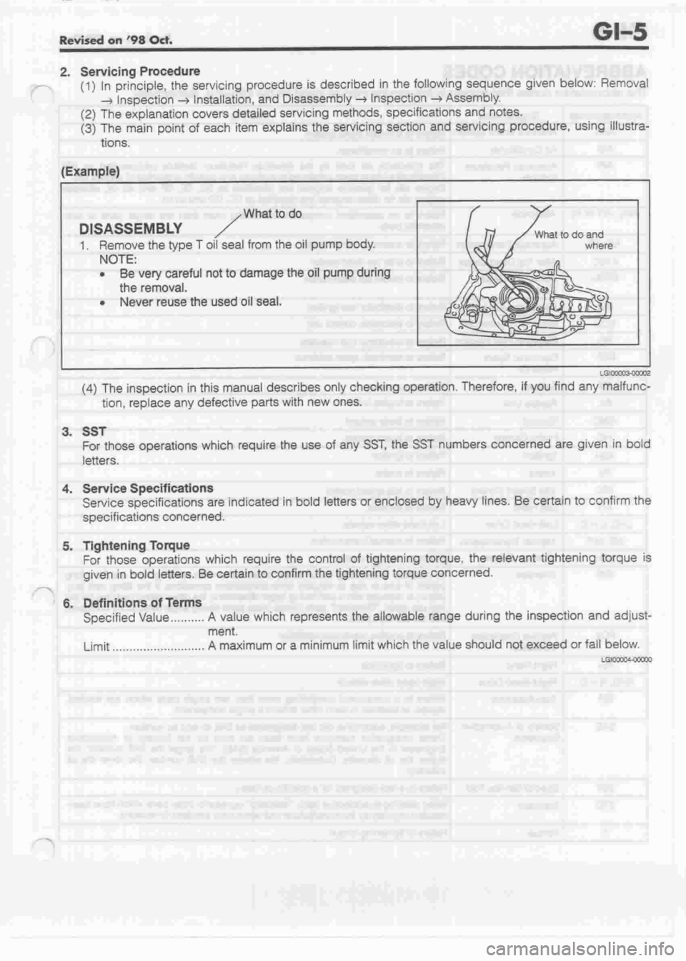 DAIHATSU CUORE 1998  Service Repair Manual 