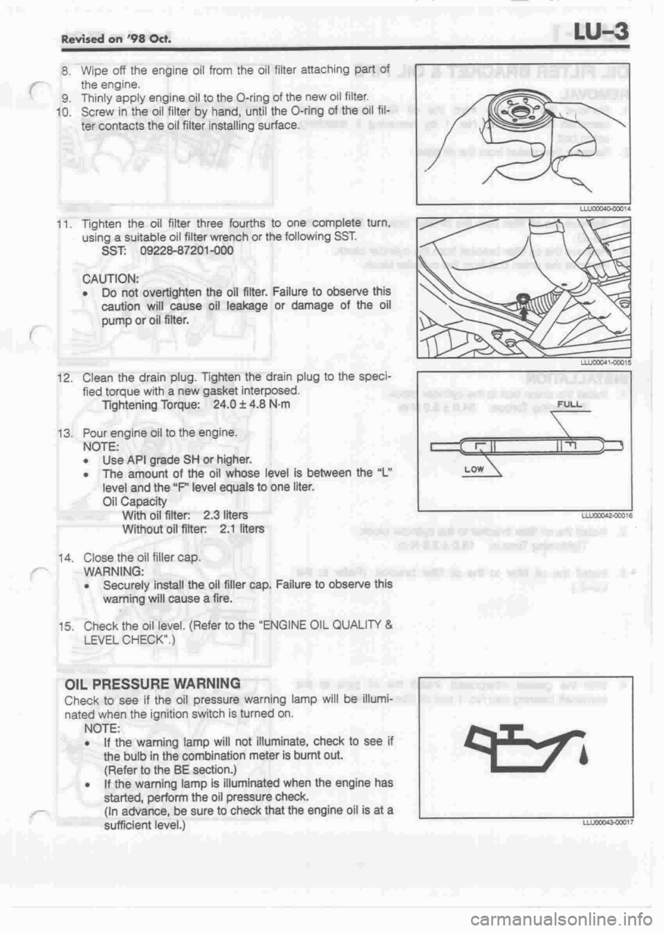 DAIHATSU CUORE 1998  Service Repair Manual 