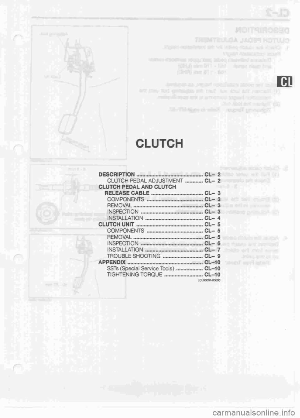 DAIHATSU CUORE 1998  Service Repair Manual 