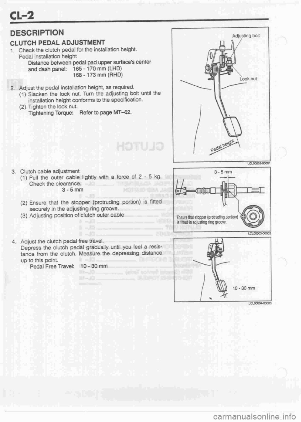 DAIHATSU CUORE 1998  Service Repair Manual 