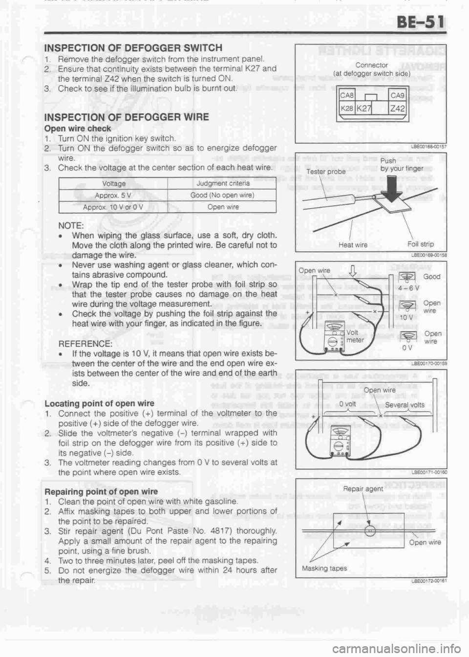 DAIHATSU CUORE 1998  Service Repair Manual 
