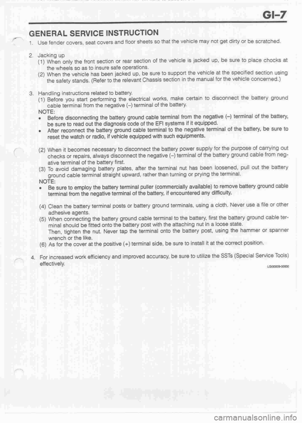 DAIHATSU CUORE 1998  Service Repair Manual 