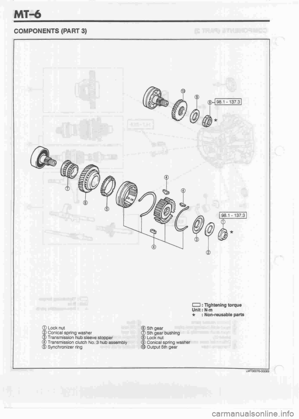 DAIHATSU CUORE 1998  Service Repair Manual 