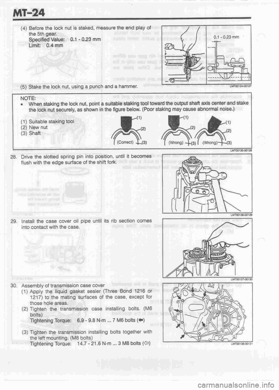 DAIHATSU CUORE 1998  Service Repair Manual 