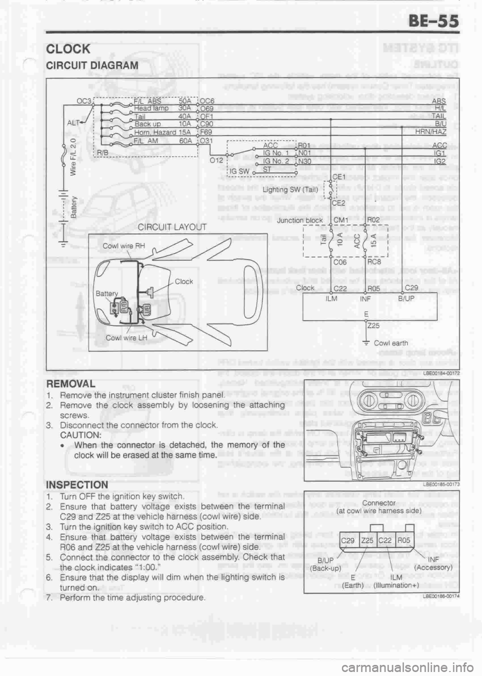 DAIHATSU CUORE 1998  Service Repair Manual 