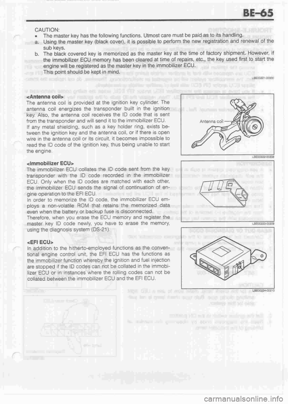 DAIHATSU CUORE 1998  Service Repair Manual 