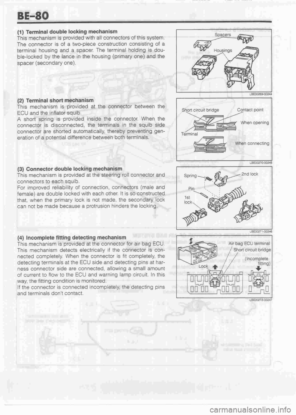 DAIHATSU CUORE 1998  Service Repair Manual 
