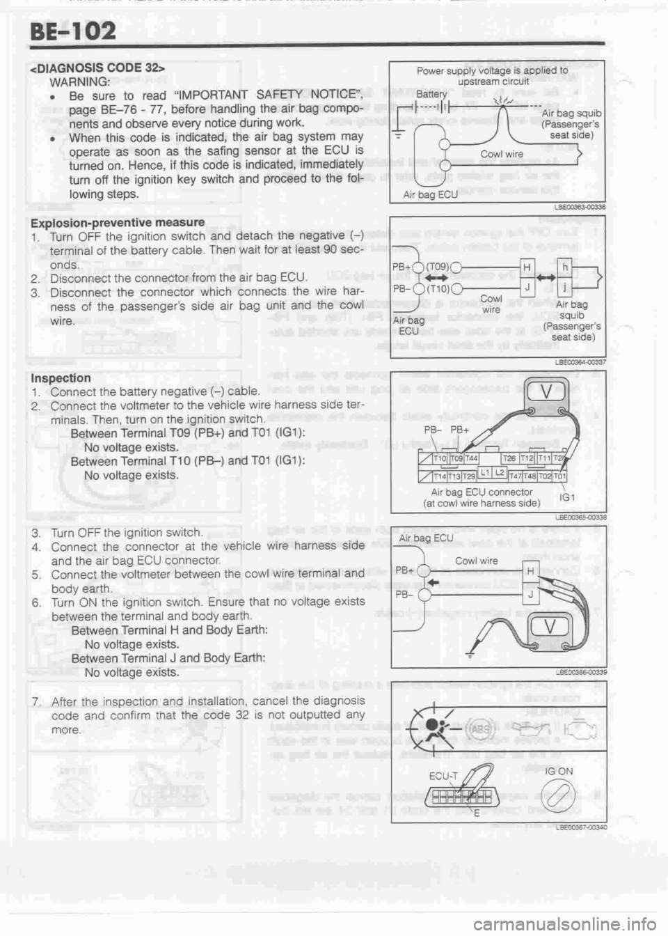 DAIHATSU MIRA 1998  Service Repair Manual 